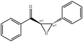 反-1,3-二苯基-2,3-环氧丙烷-1- 结构式