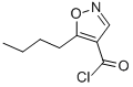 4-Isoxazolecarbonyl chloride, 5-butyl- (9CI) 结构式