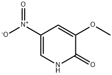 3-甲氧基-5-硝基吡啶-2-醇 结构式