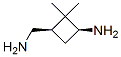 Cyclobutanemethanamine, 3-amino-2,2-dimethyl-, cis- (9CI) 结构式