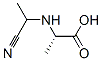 L-Alanine, N-(1-cyanoethyl)- (9CI) 结构式