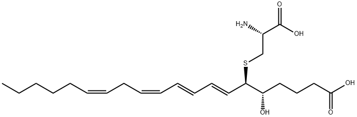 LEUKOTRIENE E4 结构式