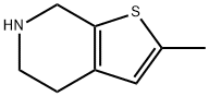 Thieno[2,3-c]pyridine, 4,5,6,7-tetrahydro-2-methyl- (9CI) 结构式