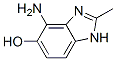 1H-Benzimidazol-5-ol,  4-amino-2-methyl-  (9CI) 结构式