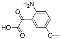 Benzeneacetic acid, 2-amino-5-methoxy-alpha-oxo- (9CI) 结构式