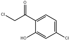 Ethanone, 2-chloro-1-(4-chloro-2-hydroxyphenyl)- (9CI) 结构式