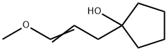 Cyclopentanol, 1-(3-methoxy-2-propenyl)- (9CI) 结构式