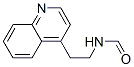 Formamide, N-[2-(4-quinolinyl)ethyl]- (9CI) 结构式