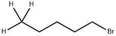 溴代戊烷-5,5,5-D3 结构式