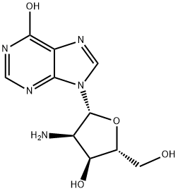 2‘-氨基脱氧肌苷 结构式