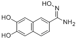 2-Naphthalenecarboximidamide,N,6,7-trihydroxy- 结构式