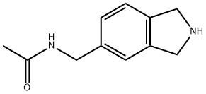 Acetamide,  N-[(2,3-dihydro-1H-isoindol-5-yl)methyl]- 结构式