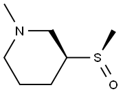 Piperidine, 1-methyl-3-(methylsulfinyl)-, (R*,S*)- (9CI) 结构式