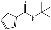 1,3-Cyclopentadiene-1-carboxamide,  N-(1,1-dimethylethyl)- 结构式
