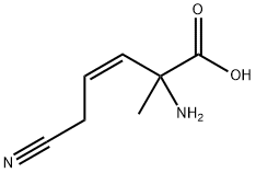 3-Pentenoicacid,2-amino-5-cyano-2-methyl-,(3Z)-(9CI) 结构式