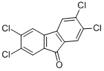 2,3,6,7-Tetrachlorofluorenone 结构式