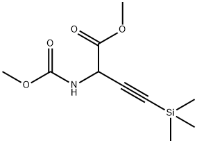 2-[(甲氧羰基)氨基]-4-(三甲基硅酯)-3-丁酸甲酯 结构式