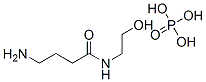 gamma-aminobutyrylethanolamine phosphate 结构式