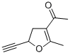 Ethanone,1-(5-ethynyl-4,5-dihydro-2-methyl-3-furanyl)- 结构式