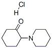 2-(哌啶-1-基)环己烷-1-酮盐酸盐 结构式