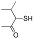 3-巯基-4-甲基-2-戊酮 结构式