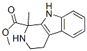 methyl 2,3,4,9-tetrahydro-1-methyl-1H-pyrido[3,4-b]indole-1-carboxylate 结构式