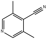 3,5-二甲基-4-氰基吡啶 结构式