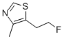 Thiazole,  5-(2-fluoroethyl)-4-methyl- 结构式