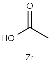 乙酸锆 结构式