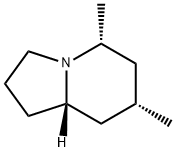 Indolizine, octahydro-5,7-dimethyl-, (5R,7S,8aS)- (9CI) 结构式