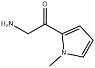 Ethanone, 2-amino-1-(1-methyl-1H-pyrrol-2-yl)- (9CI) 结构式