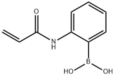 2-ACRYLAMIDOPHENYLBORONIC ACID 结构式