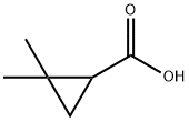 2,2-二甲基环丙甲酸 结构式
