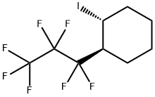 trans-1-Iodo-2-(heptafluoropropyl)cyclohexane