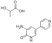 化合物 INAMRINONE LACTATE 结构式