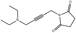 diethylamino-2-butynylsuccinimide 结构式
