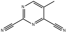 2,4-Pyrimidinedicarbonitrile, 5-methyl- (9CI) 结构式