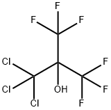 1,1-双(三氟甲基)-2,2,2-三氯乙醇 结构式