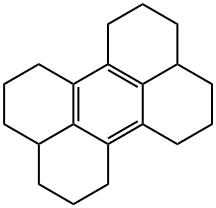 1,2,3,3A,4,5,6,7,8,9,9A,10,11,12-TETRADECAHYDROPERYLENE 结构式