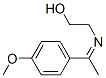 Ethanol, 2-[[1-(4-methoxyphenyl)ethylidene]amino]- (9CI) 结构式