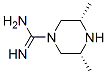 1-Piperazinecarboximidamide,3,5-dimethyl-,cis-(9CI) 结构式