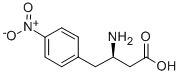 (R)-3-氨基-4-(4-硝基苯基)丁酸 结构式