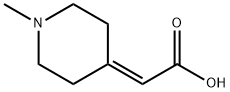 (1-甲基哌啶-4-基茚)乙酸 结构式