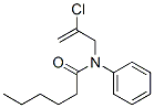 N-(2-Chloro-2-propenyl)-N-phenylhexanamide 结构式