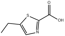 2-Thiazolecarboxylic  acid,  5-ethyl- 结构式