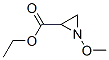 2-Aziridinecarboxylicacid,1-methoxy-,ethylester(9CI) 结构式