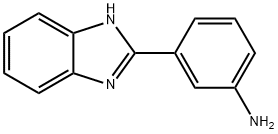 3-(1H-苯并咪唑基-2-基)-苯基胺 结构式