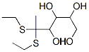 5,5-bis(ethylsulfanyl)hexane-1,2,3,4-tetrol 结构式