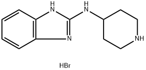 (1H-Benzimidazol-2-yl)-piperidin-4-yl-amine 2HBr 结构式