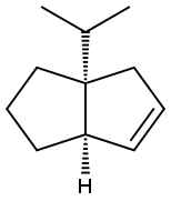 Pentalene, 1,2,3,3a,4,6a-hexahydro-3a-(1-methylethyl)-, cis- (9CI) 结构式